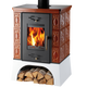Obrázok ku produktu Krbové kachle Empoli, čierna/karamel, HAAS+SOHN HOME