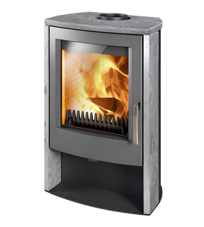 Obrázok ku produktu Krbové kachle Alvesta II, sivá/mastenec, THORMA