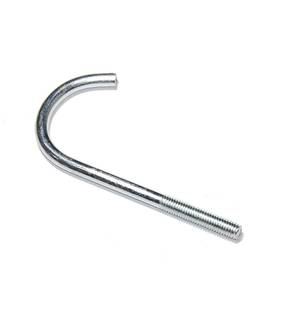 Obrázok ku produktu Hák M8x110 na strešnú krytinu tvar J Zn