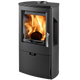 Obrázok ku produktu Krbové kachle Wikantica, čierna, THORMA