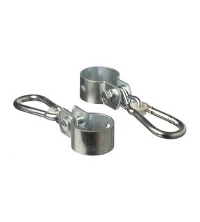 Obrázok ku produktu Hojdačková objímka ø120 Zn kyvná, karabína s vložkou