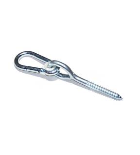 Obrázok ku produktu Hojdačkový hák 10,6x230 Zn kyvný, karabína s vložkou, závrtný