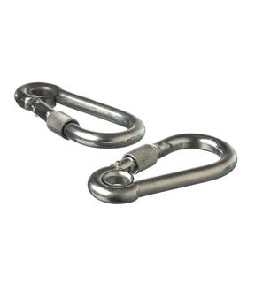 Obrázok ku produktu Karabína 100 Zn s okom a s maticou