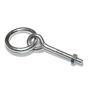 Obrázok ku produktu Oko M6x80 Zn s metrickým závitom a zvareným krúžkom