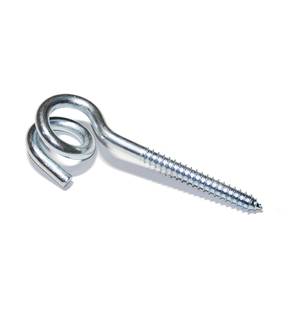 Obrázok ku produktu Hojdačkový hák 9x150 Zn dvojitý, závrtný