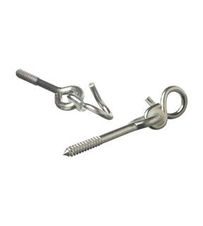 Obrázok ku produktu Hojdačkový hák 10,6x250 Zn kyvný, hák S s vložkou, závrtný