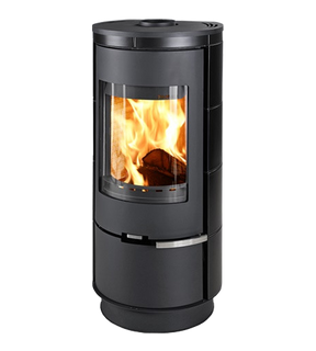 Obrázok ku produktu Krbové kachle Andorra standard, čierna, THORMA EXCLUSIVE