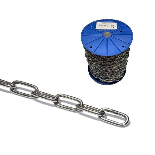 Zväčšený obrázok ku produktu Reťaz 4 dlhočlánková DIN 763/5685C Zn (cievka)