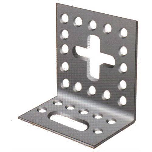 Zväčšený obrázok ku produktu Uholník 60x40x60x2,5 nastaviteľný KN Zn