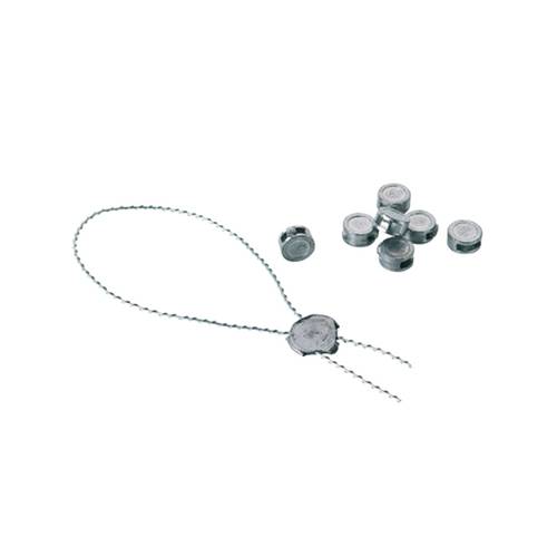 Zväčšený obrázok ku produktu Plomba olovená 10mm + lanko set /100ks/
