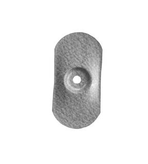 Obrázok ku produktu Tanierik 6.8x40x80x1 prítlačný oválny vypuklý KD3W Zn