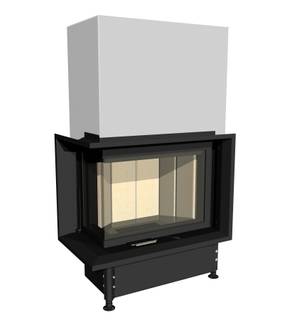 Obrázok ku produktu Krbová vložka KAZETA R90 60 VD 650/510-S/380 L, KOBOK