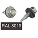 Obrázok ku produktu Skrutka 4,8x19 red. vrt. WSBP RAL 8019 zošívačka šedo hnedá