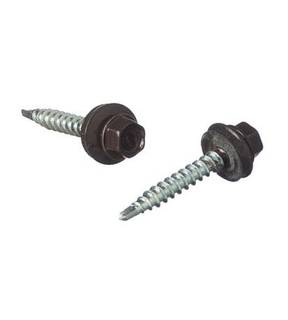 Obrázok ku produktu Skrutka 4,8x55 farm. red. vrt. 8019 šedo hnedá WFD