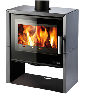 Obrázok ku produktu Krbové kachle Jonsbo, čierna/kachle šedá, HAAS+SOHN HOME