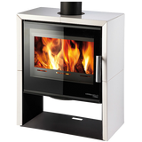 Obrázok ku produktu Krbové kachle Jonsbo, čierna/kachle slonová kosť, HAAS+SOHN HOME