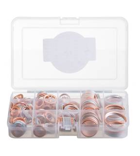 Obrázok ku produktu Sada tesnení Al+Cu 330 ks, 28 druhov