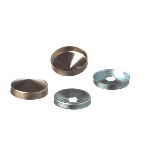Zväčšený obrázok ku produktu Krytka na zrkadlový vrut 16mm Ms Ni