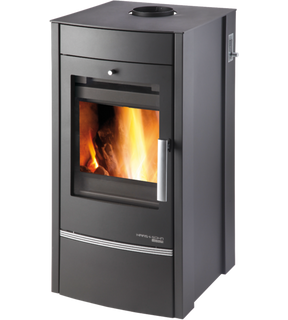 Obrázok ku produktu Teplovodné krbové kachle Almo II s výmenníkom, čierna, HAAS+SOHN HOME