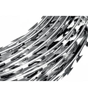 Obrázok ku produktu Drôt ostnatý žiletkový 10 m/70 cm, balík 10 m, Zn