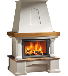 Obrázok ku produktu Krbová obostavba Genf II, Genf Rainbow, krbová vložka Jonava IV