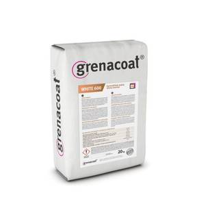 Obrázok ku produktu GRENACOAT WHITE 600 kachliarska malta biela, 20kg