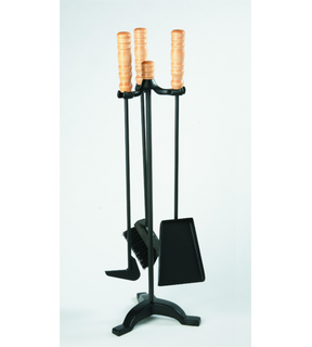 Obrázok ku produktu Krbové trojdielne náradie BAU IV, čierne