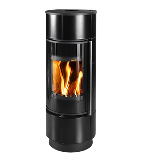 Obrázok ku produktu Krbové kachle Atika extra, čierna, THORMA EXCLUSIVE