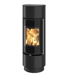 Obrázok ku produktu Krbové kachle Atika extra, grafit, THORMA EXCLUSIVE