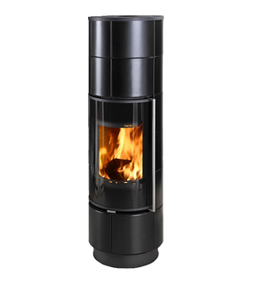 Obrázok ku produktu Krbové kachle Delia extra, čierna, THORMA EXCLUSIVE