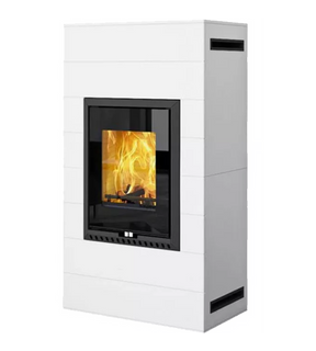 Obrázok ku produktu Krbové kachle Rivo, biele, THORMA EXCLUSIVE