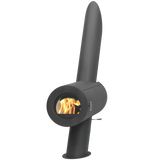 Obrázok ku produktu Krbové kachle Dynamic Steel, čierny, THORMA EXCLUSIVE