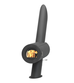 Obrázok ku produktu Krbové kachle Dynamic Steel, čierny, THORMA EXCLUSIVE