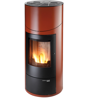 Obrázok ku produktu Kachle HSP 7 GRANDE RLU DE LUXE, medená hnedá, HAAS+SOHN PREMIUM
