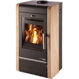 Obrázok ku produktu Teplovodné krbové kachle Avesta II s výmenníkom, antracit/Woodstone Prestige, HAAS+SOHN HOME