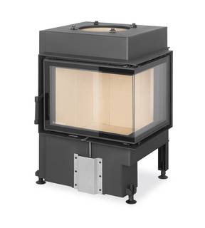 Obrázok ku produktu Krbová vložka - pecová DYNAMIC R 3G 55.44.42.21 rohová pravá s dvojitým presklením, ROMOTOP