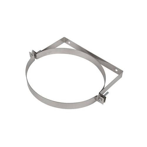 Zväčšený obrázok ku produktu Držiak rúry 0,6 mm 130, nerez antikoro 1.4404
