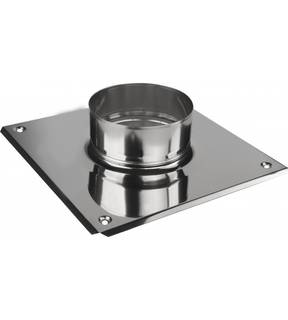 Obrázok ku produktu Prechod so zaústením 0,6 mm 160/275x275 mm, nerez antikoro 1.4404