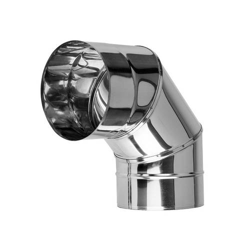 Zväčšený obrázok ku produktu Koleno 0,6 mm 120/90°, nerez antikoro 1.4404
