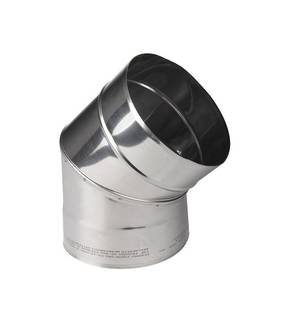 Obrázok ku produktu Koleno 0,6 mm 130/45°, nerez antikoro 1.4404