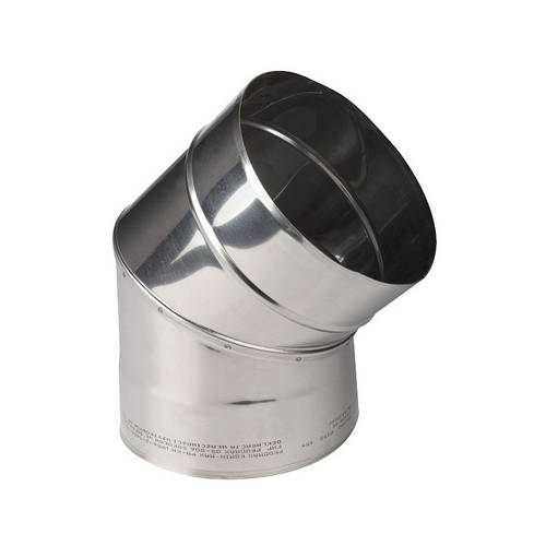 Zväčšený obrázok ku produktu Koleno 0,6 mm 180/45°, nerez antikoro 1.4404