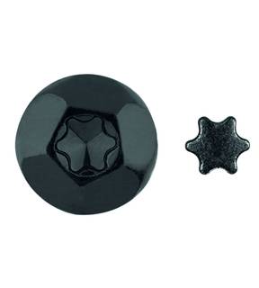 Obrázok ku produktu Bezpečnostný torx TX40 ESTRINV N pre skrutky INV N čierny Zn