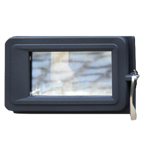 Obrázok ku produktu Liatinové dvierka prikladacie so sklom FILEX-H 360x125