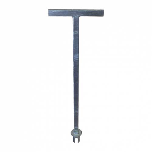 Zväčšený obrázok ku produktu Kľúč na zavrtávanie zemných skrutiek 650 mm DN 68 mm Zn