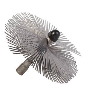 Obrázok ku produktu Kefa komínová nerezová štosáková priemer 160 mm, M12