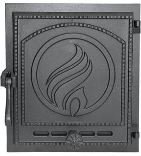 Obrázok ku produktu Liatinové dvierka 370x330 plamene