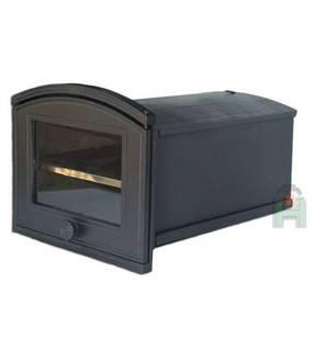 Obrázok ku produktu Rúra pečiaca so sklom 370x315 PZE2, liatina