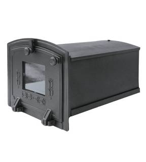 Obrázok ku produktu Rúra pečiaca so sklom 370x315 PZS, liatina