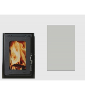 Obrázok ku produktu Žiaruvzdorné keramické sklo 266x163x4 Bozen, Milano, Bergamo, Vigso, Piacenza, Merano