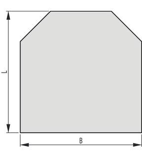 Obrázok ku produktu Sklo pod kachle typ D, 1000x1000x6 mm